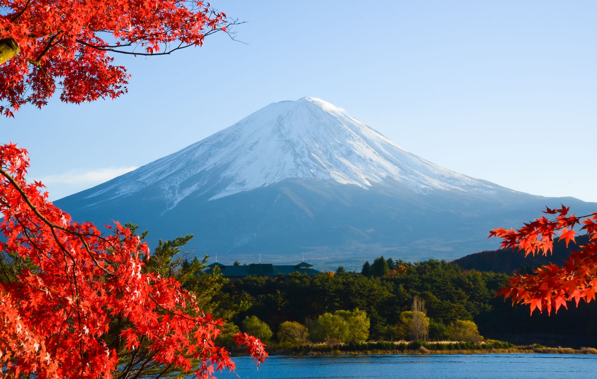 Mt.Fuji from Lake kawaguchiko