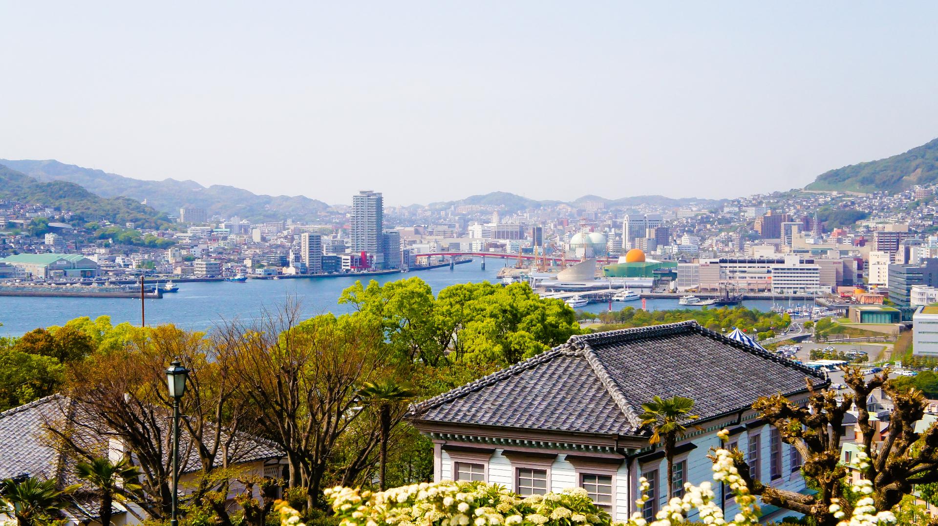 View Of Nagasaki From Glover House