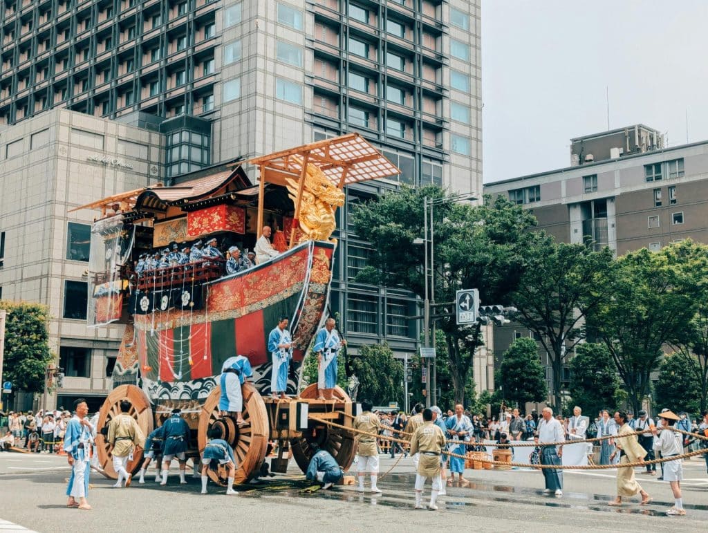 Gion Festival Float Photo By Note Thanun